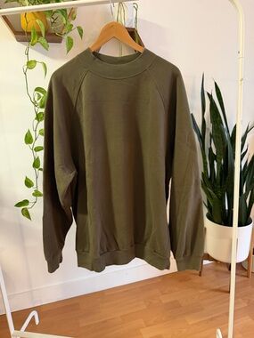 GAP Olive Green Crewneck Sweatshirt